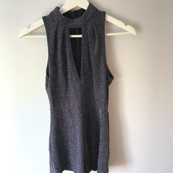 Topshop Metallic Romper - Picture 3 of 5